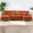 Chenille orange est en rupture de stock