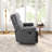 Latitude Run Nikula 74.8" Chenille Fabric Manual Reclining 3-Seater Sofa -  Comfort & Space-Saving Design