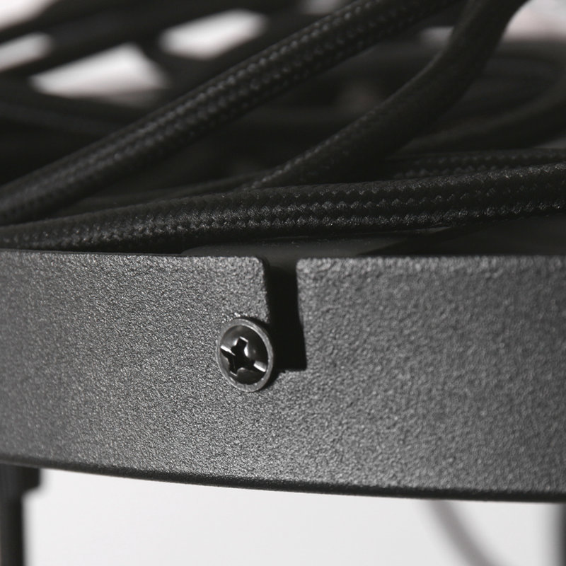 Ambrous 5 - Light Black Cluster Pendant