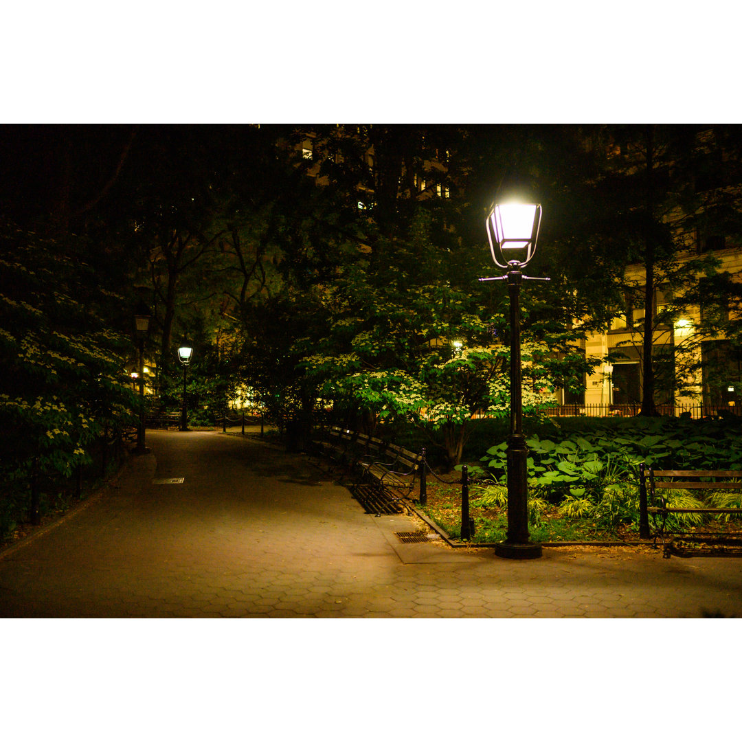 Washington Square Park Bürgersteig