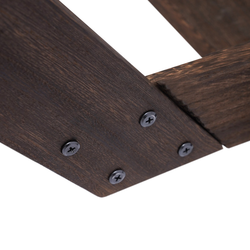 Support en bois Heptagonal