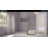 Unidoor Plus 31.5" W x 30.375" D x 72" H Frameless Pivot Rectangle Shower Enclosure with Fixed Panel-928446263
