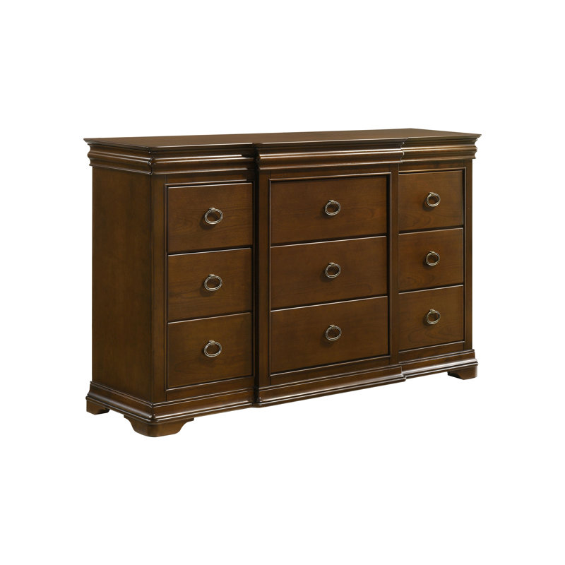 Commode l 68,40 po, cerisier brun
