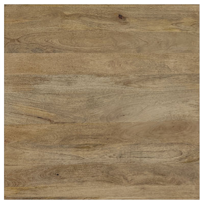 Ulises Square Solid Mango Wood Coffee Table Natural