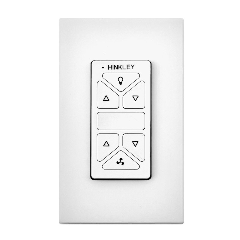 Télécommande de ventilateur non-réversible en blanc