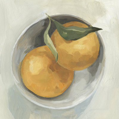Fruit Bowl II 1 Piece Wrapped Canvas Painting