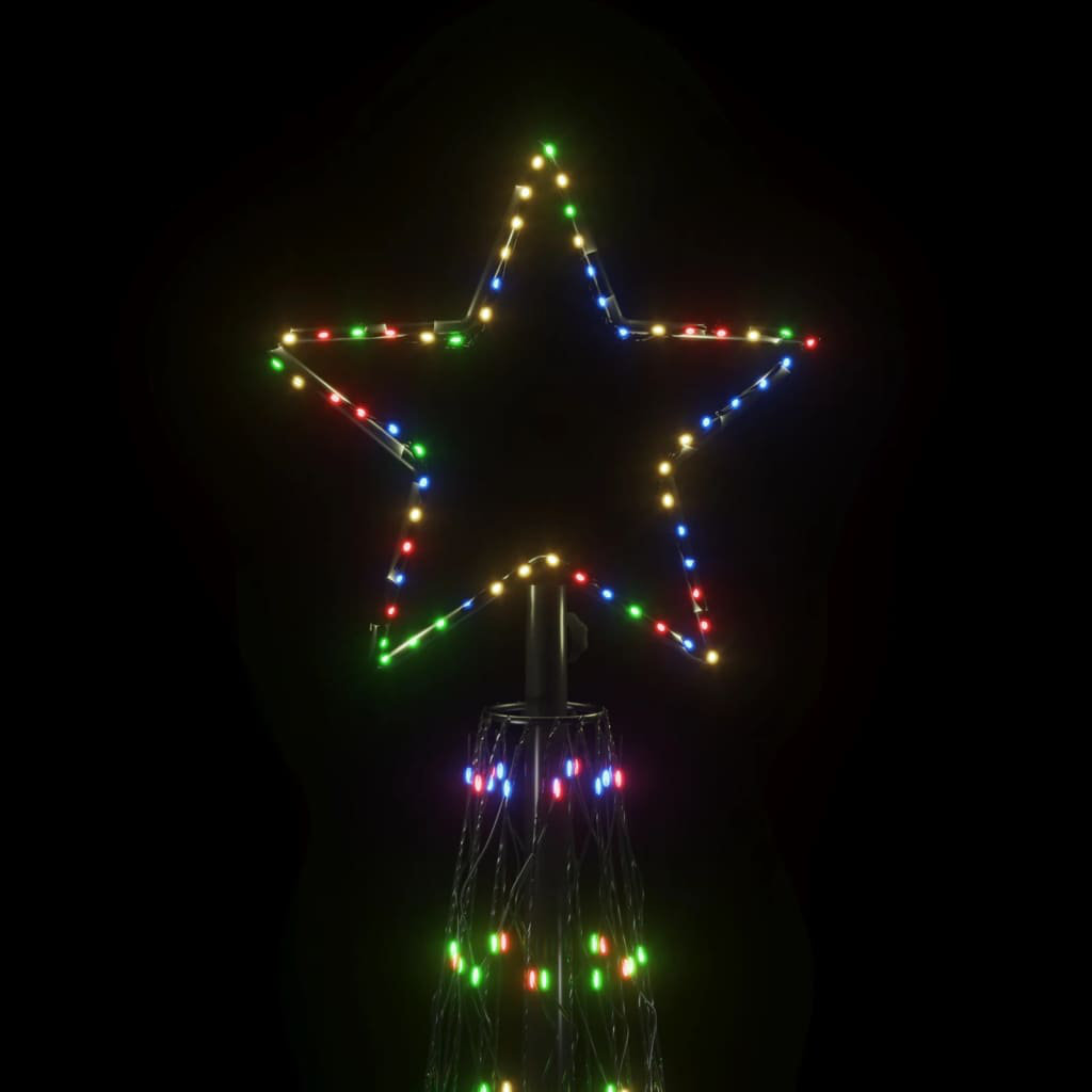 Künstlicher Weihnachtsbaum 800 cm mit 3000 LED-Leuchten in Bunt und Ständer