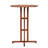 Table de bar rectangulaire en bois Rafael