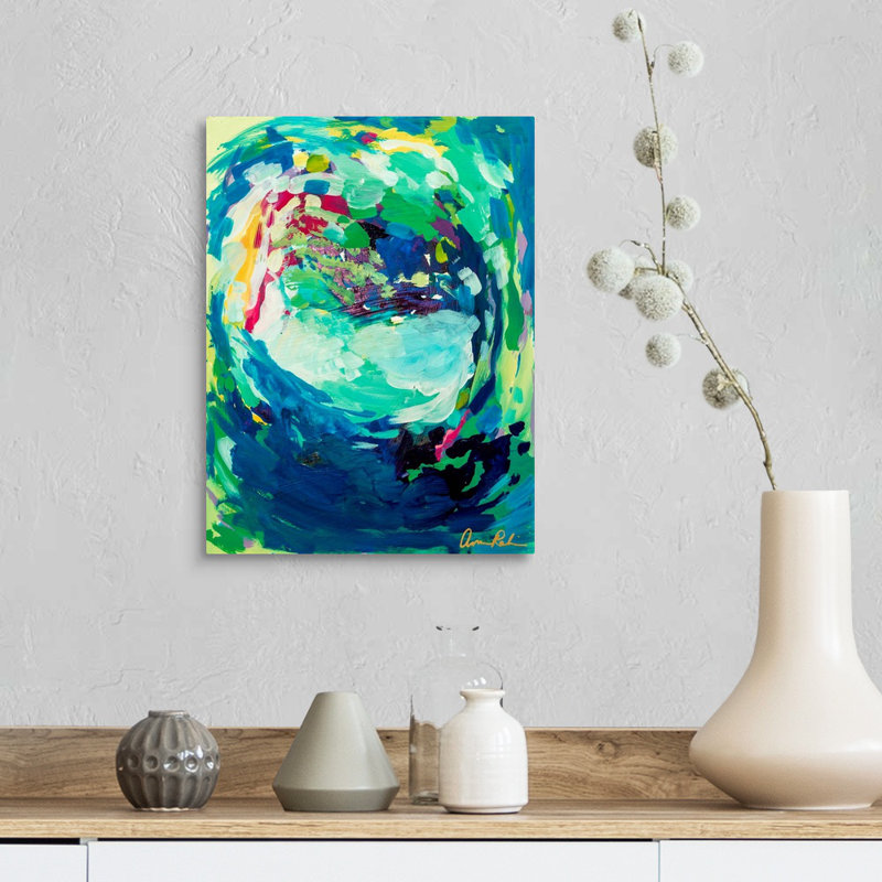 « Calico » par Amira Rahim, reproduction d’art sur toile, Toile tendue, H 16 po x l 12 po x P 1,25 po