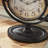 Rustic Analog Stainless Steel Quartz Movement / Crystal Tabletop Clock in Brown/White