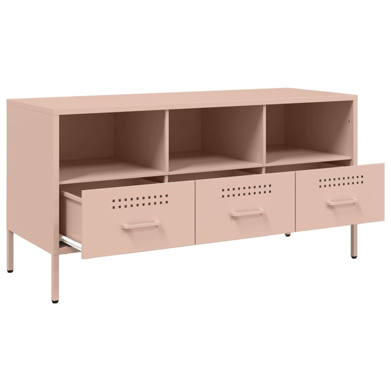 Yes_No_Yes_No_No TV Stand, Pink, 100.5cm