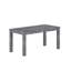  35" Grey Solid Wood Dining Table