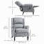 Fauteuil inclinable avec repose-pieds Massage