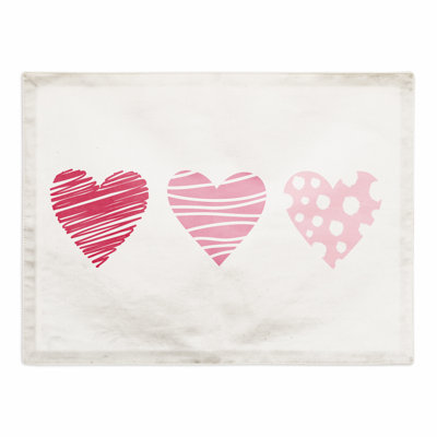 Aguinaldo Polyester Polka Dots Rectangle Placemat