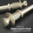 Adjustable 1''diameter Single Curtain Rod Set-1296524623
