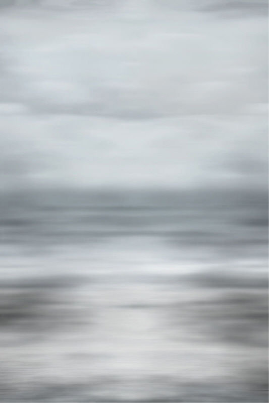Fogged Horizon Print by James McAllen, 60" H x 40" W, Image Brush Gel