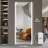 65*21in Led mirror full length,Frameless full-length mirror,Wall Mounted Mirror with Light,three-color changing light,Explosion-proof glass, high-definition imaging