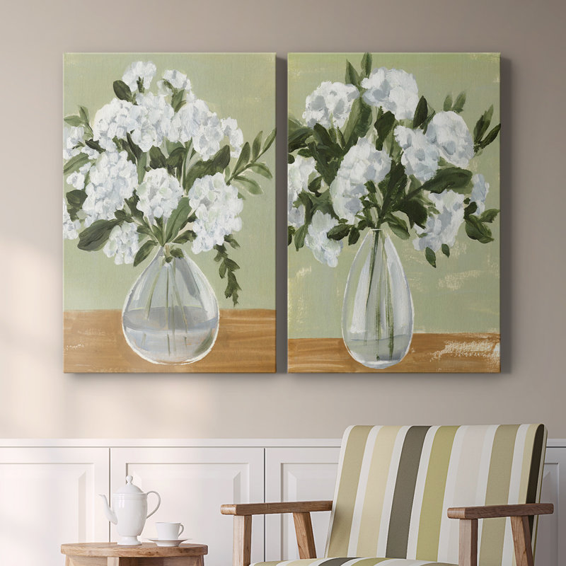Toile tendue Vased Viburnum I-Premium Gallery - prête à être accrochée, H 18 po x l 24 po