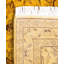 Overdyed Hand-Knotted Wool Modern-Contemporary Gold Runner 2' 7" x 10' 3"