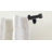 Victorine Adjustable 1" Single Curtain Rod with Contemporary Cap Finial-1996586836-1996586832