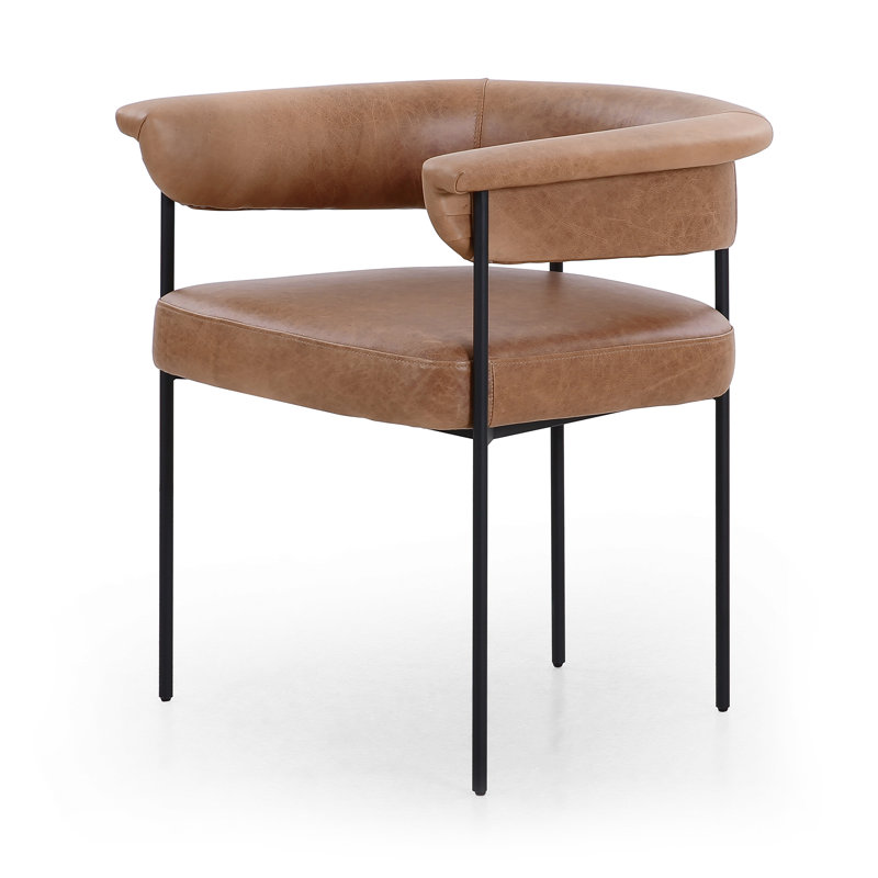Carrie Dining Chair-Chaps Saddle, Chaps Saddle