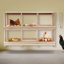6 boîtes gigognes en bois pour poulets