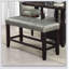 Banc rembourré en similicuir-1179740147