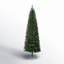 7.5' Lighted Artificial Spruce Christmas Tree