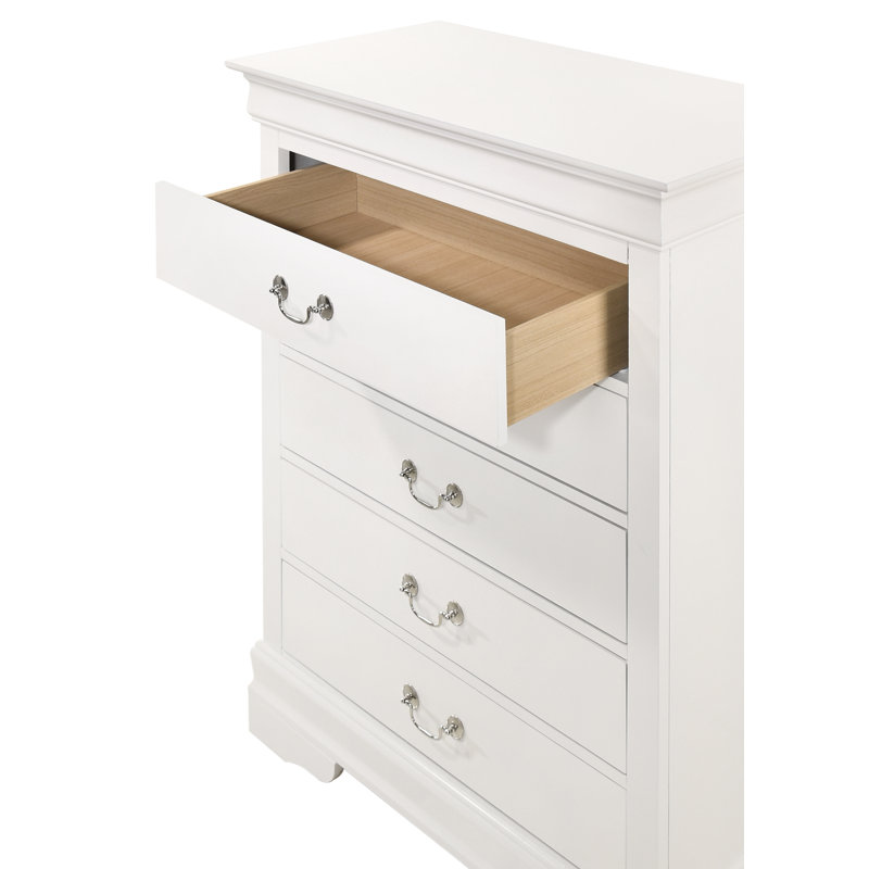 31'' W 5 - Drawer Dresser, White