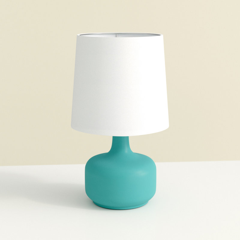 Dedrek Metal Table Lamp, Misty Teal