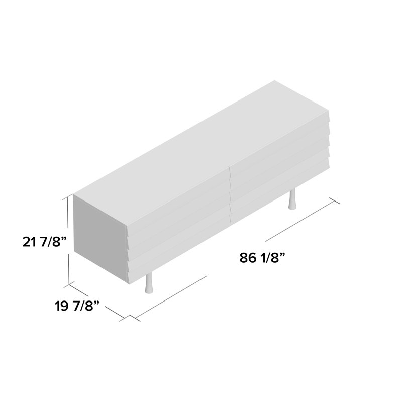 Lap 2 - Drawer Dresser, Whitewashed Maple