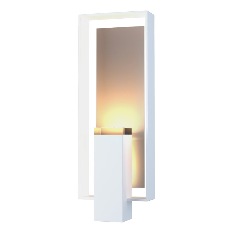 Shadow Box 2 - Light Outdoor Flush Mount, Coastal White, Coastal Burnished Steel