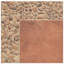 Carreau de céramique aspect béton 18 po x 18 po Castellon