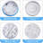 White Low Voltage Battery Powered Integrated LED Deck Light Kit