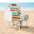 Lemon Pattern Aluminum Folding Backpack Beach Chair-92487723
