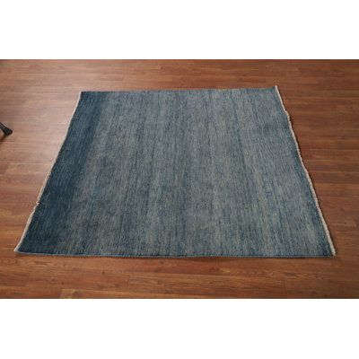 Tapis bleu Gabbeh