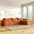 Chenille orange