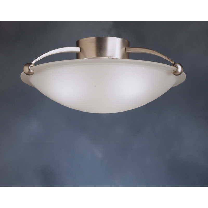Plafonnier semi-encastré à 3 lumières 17 po Tildon