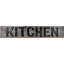 « cuisine », art textuel sur bois