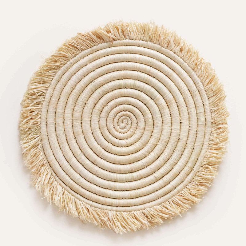 Raffia Fringe Placemat