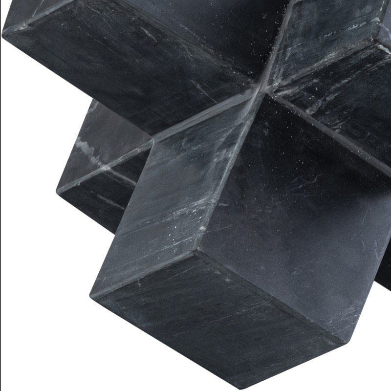 Jack Marble Abstract Figurines & Sculptures, Black