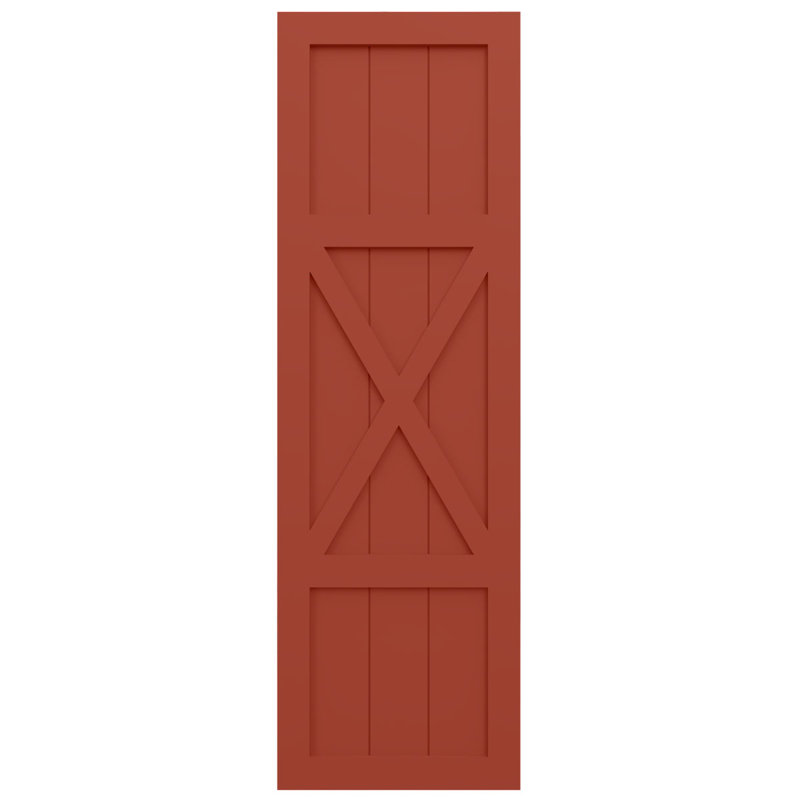 Volets à panneau plat, Feuilles colorées, 51", 15"