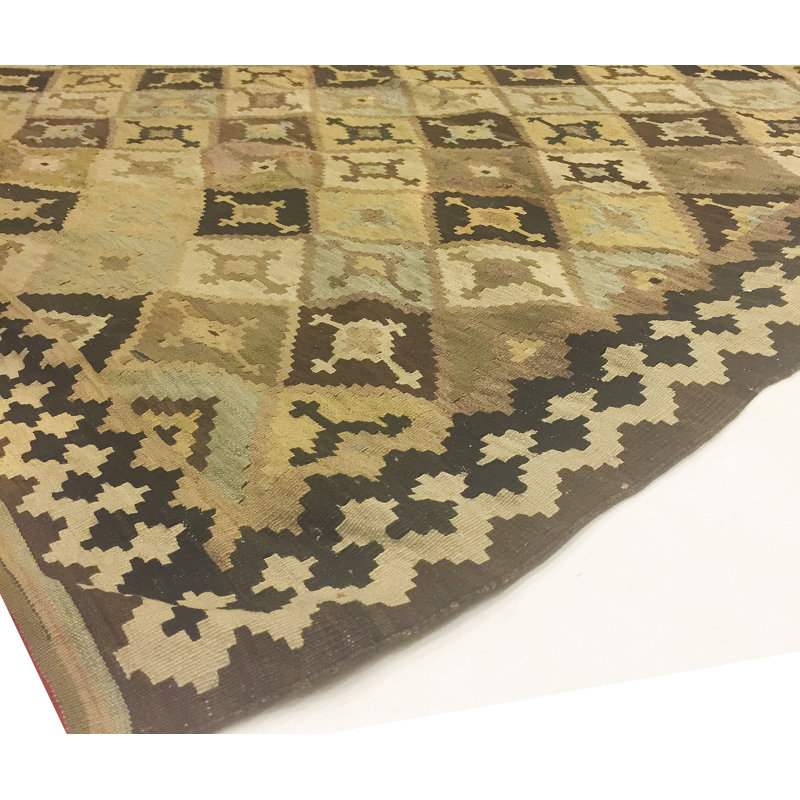 One-of-a-Kind 5'11 X 10'2 Flatweave Area Rug