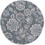 Tapis floral gris Majoros-25248361