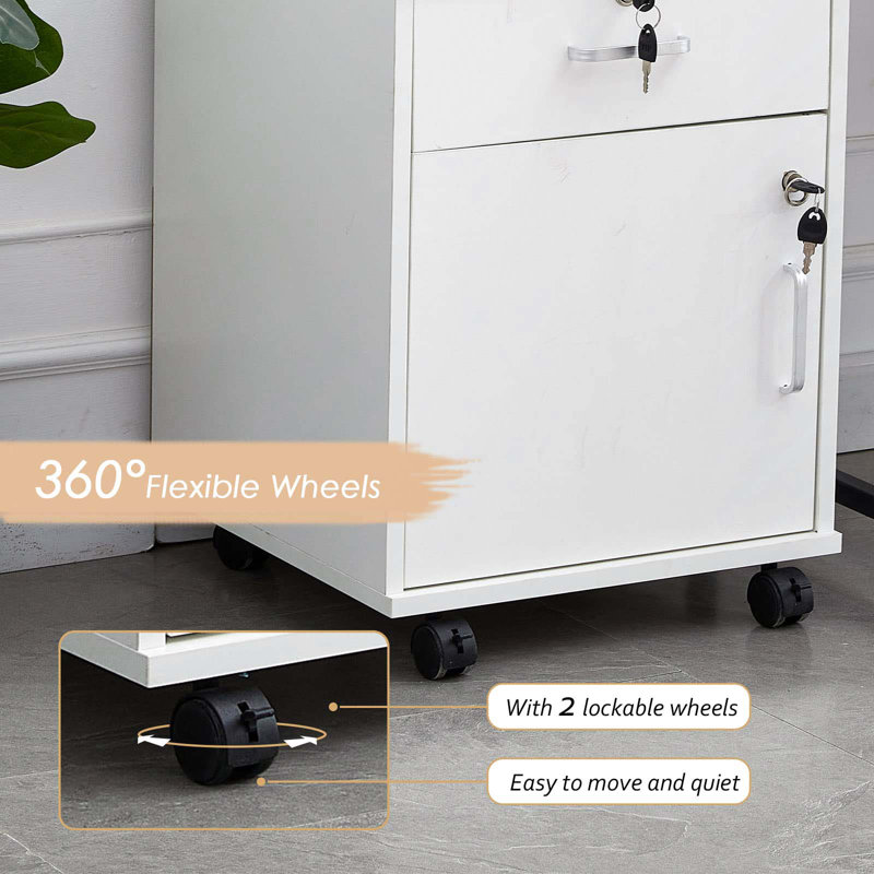 Danby 40cm Wide 1 -Drawer File Cabinet, White