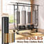 Porte-vêtements Madalin 630 lb avec roulettes-710897374