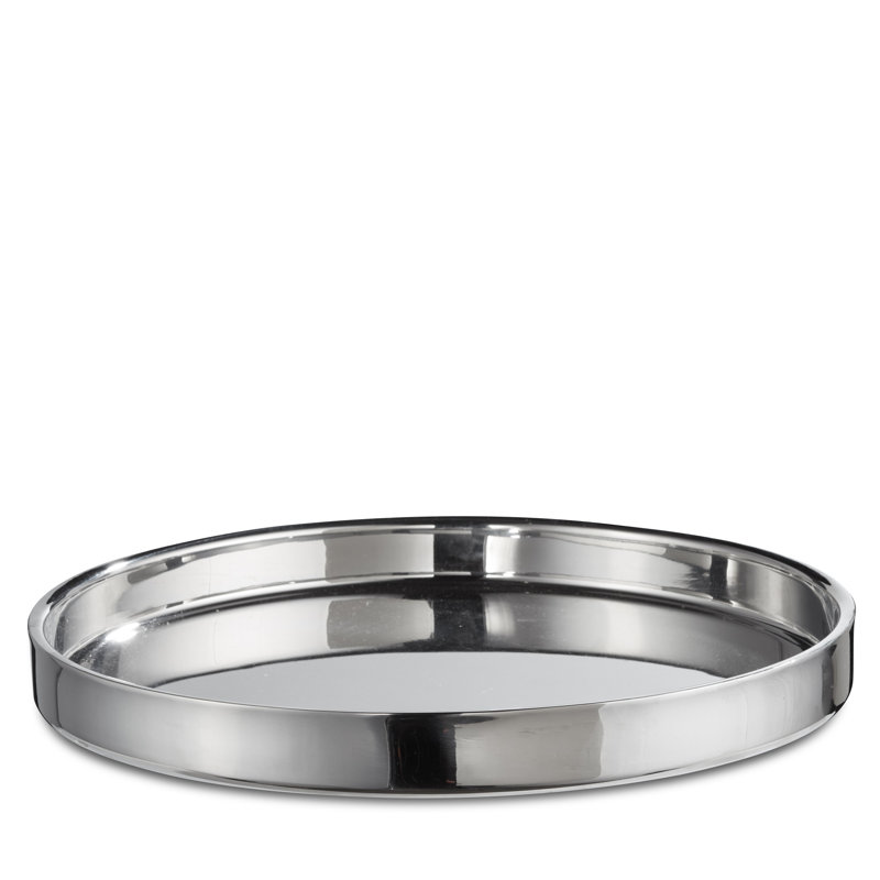 Deco Stainless Steel Garnish Tray, Silver