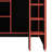 Full Size Wooden Loft Bed – Integrated Desk, Open Wardrobe, Storage Compartments & RGB Lights-977541475