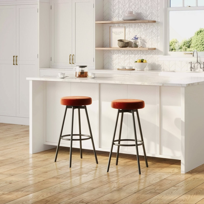 Tabouret de bar Modern Glam, Rouge