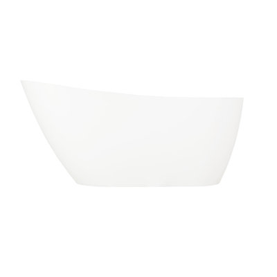 66" Sheba Acrylic Slipper Tub With Foam